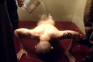Cruel and torturous training exercises designed to toughen up young recruits are seen from the British documentary Bad Lads Army. Cruel and torturous training exercises designed to toughen up young recruits are seen from the British documentary Bad Lads Army.